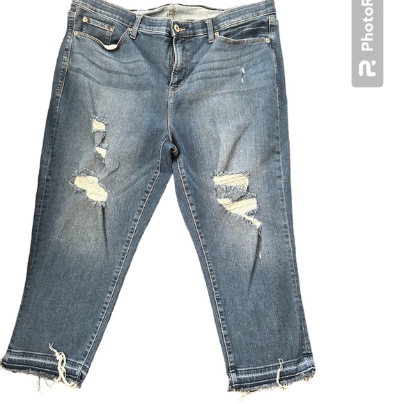torrid Denim - Torrid Sky High Skinny Crop